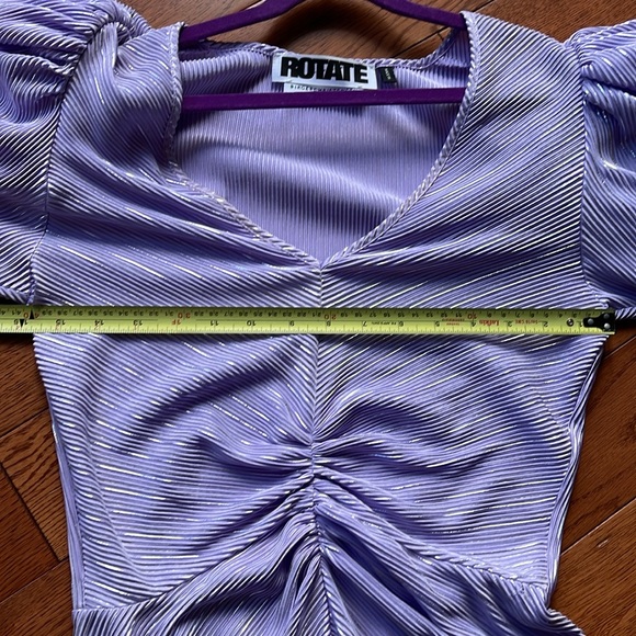 ROTATE SHORT SLEEVE SIERINA DRESS size 4US - Picture 13 of 15